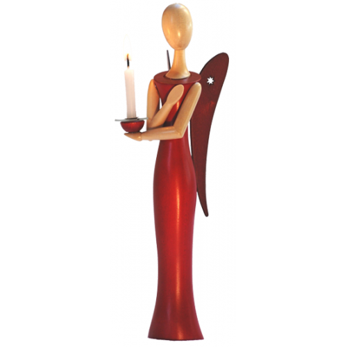 Sternkopf-Engel Red Ruby, stehend, elektrisch (100 cm, 220 V)